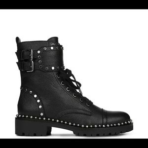 Sam Edelman
Women's Jennifer Studded Combat Boots